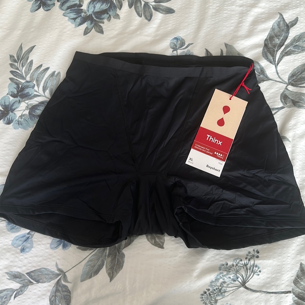 NWT Thinx boy short period underwear